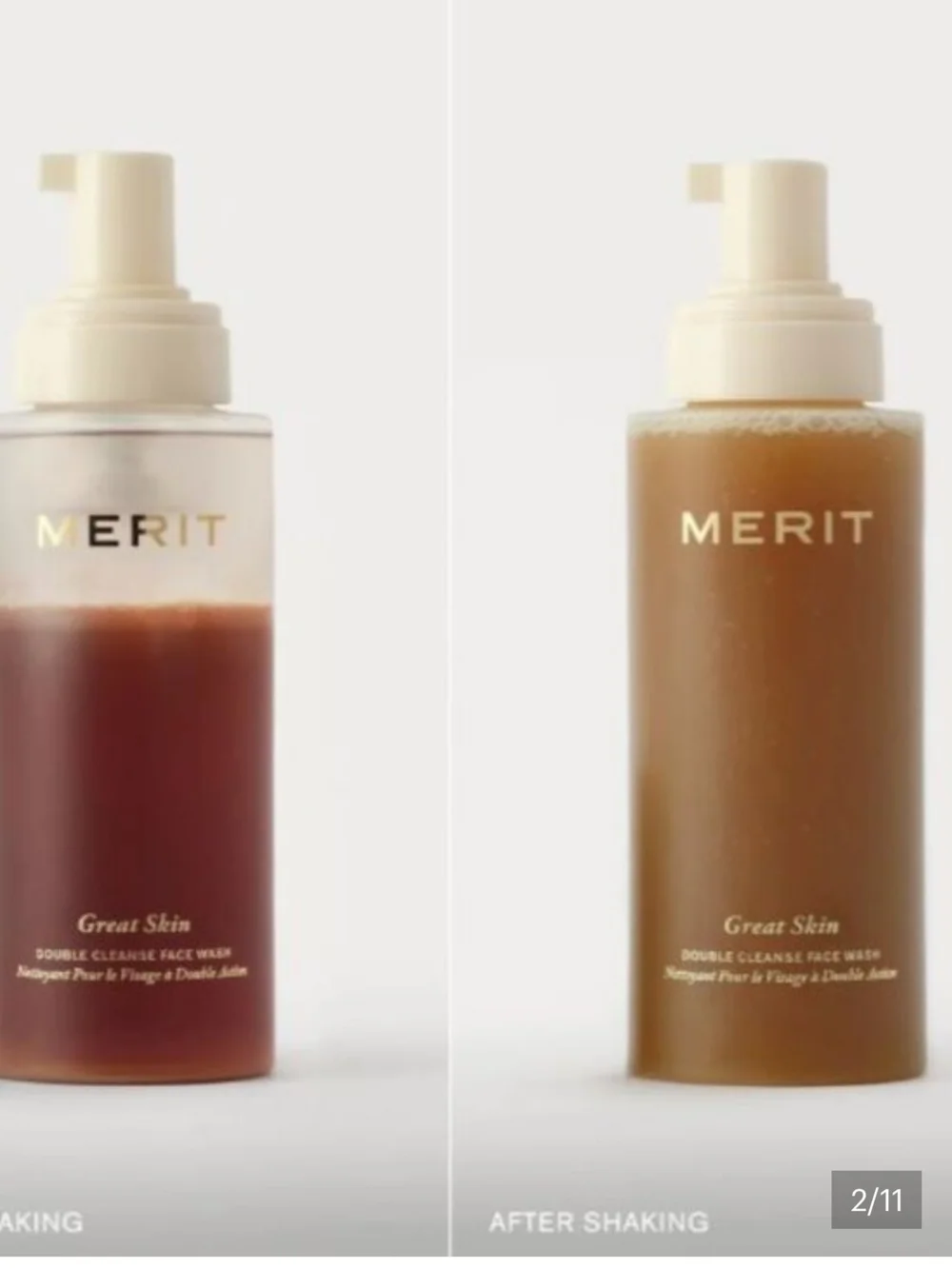 Merit Great Skin Double Cleanse Face Wash 150ml NIB